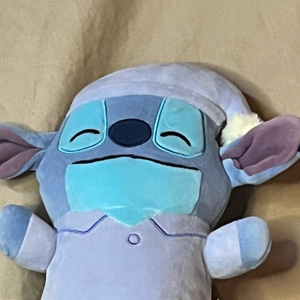 Disney Stitch Blue and Purple Stuffed Animal